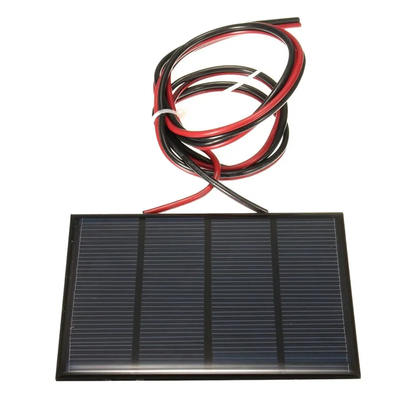 1 5 W 12V Мини Панели солнечные мелкая клетка модуль Зарядное устройство с м