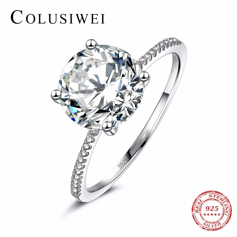 2021 модные роскошные горячая Распродажа для женщин обручальные кольца 925