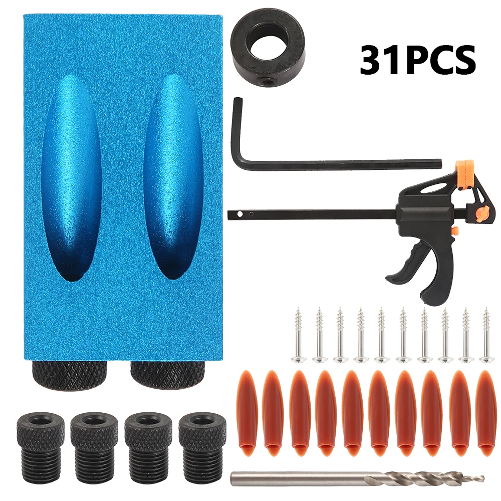 Набор направляющих для сверления отверстий 6/8/10 мм набор столярных работ|Сверла| |