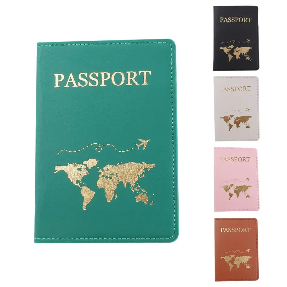

Women Men PU Leather Cover on the passport ID Credit Card Holder Passport brand cover Unisex Travel Passport Holder HOT !