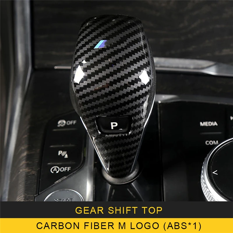 

CarMango For BMW 3 Series G20 2020 Car Styling Gear Shift Hand Brake Cover Frame Trim Sticker Interior Accessories