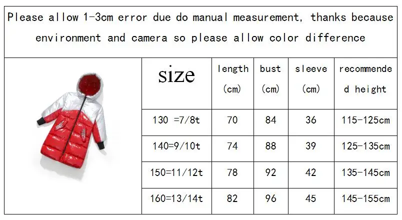 30 degrees Children Winter Warm White Duck Down Jackets Girls Clothing Waterproof Clothes Hooded Long Coats For Kid Boys Parka