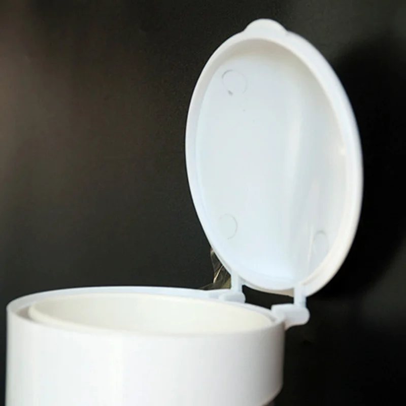 

Newest Anti Dust Paper Cup Dispenser Plastic Automatic Remover Cup Holder One Touching Button Container