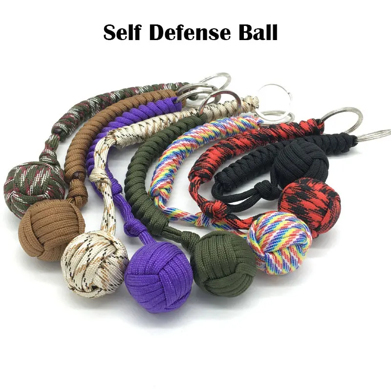 На открытом воздухе защиты безопасности черный кулак обезьяны Сталь мяч для