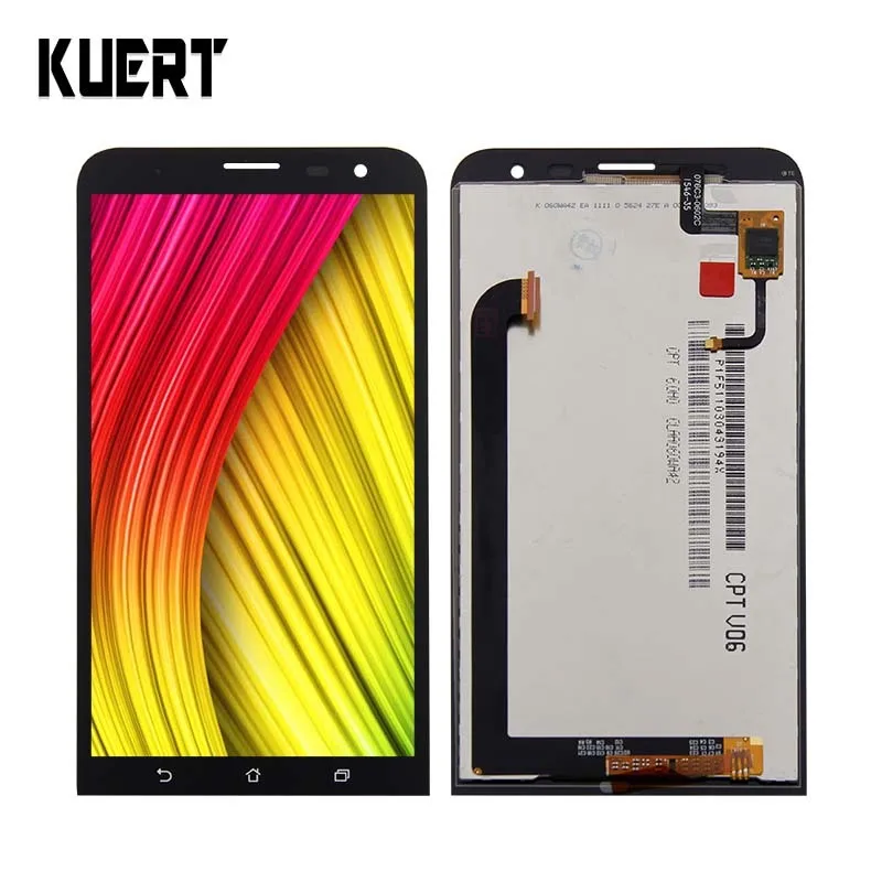 ЖК дисплей качества AAA + Для Zenfone 2 Laser ZE600KL Z00MD сенсорная панель стекло сенсор в