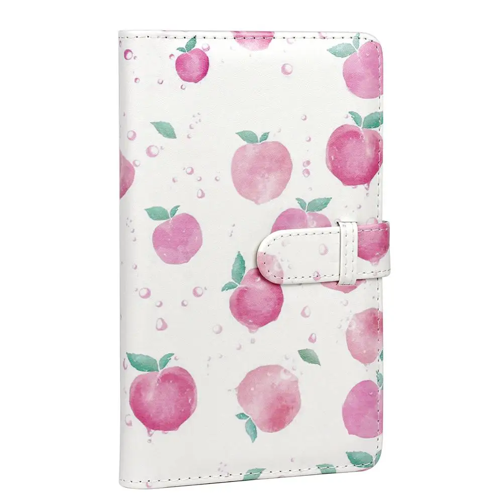 Мини 3 дюймов фотоальбом для хранения рамка 96 карманы имя держатель карт вставка