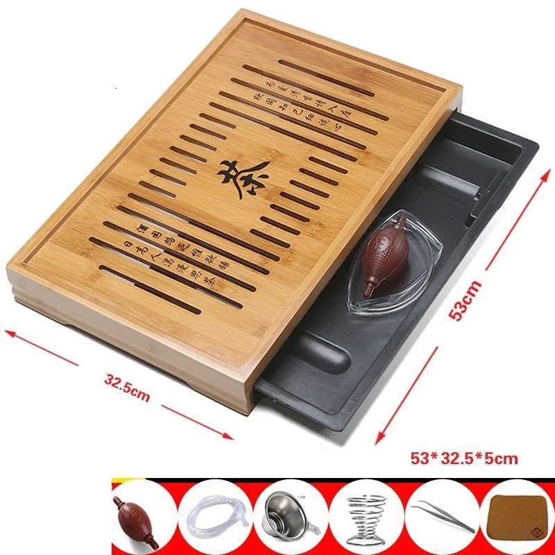 

Dienblad China High Plateau Service Vassoio Da Portata De Te Chino Set Sunum Tepsi Holder Chinese Kung Fu Gongfu Tea Tray