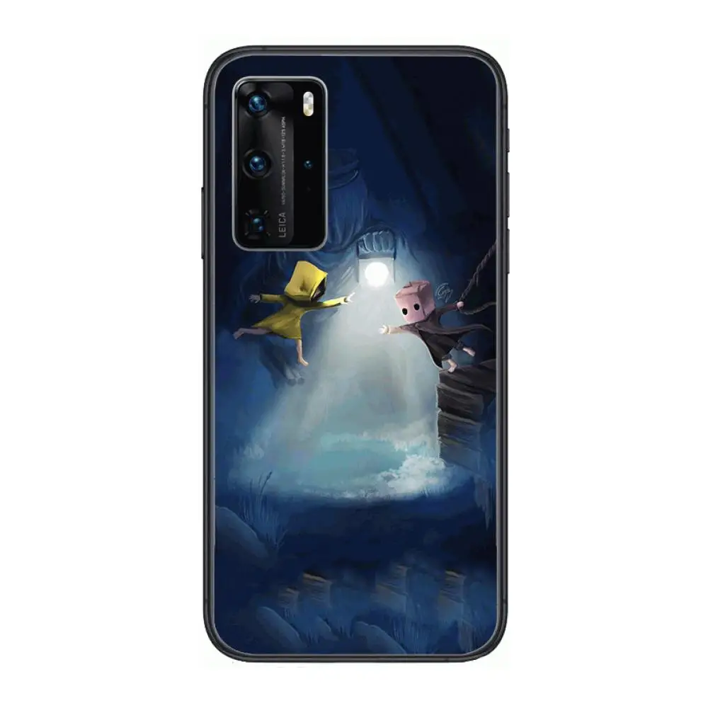 

Little Nightmare Game Phone Case For Huawei P 40 30 20 10 9 8 Lite E Pro Plus Black Etui Coque Painting Hoesjes comic fashion