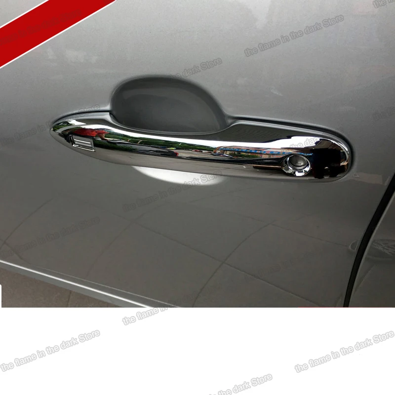 Lsrtw2017 углеродное волокно abs Автомобильная дверная ручка trims чаша для toyota prius 2016 2017