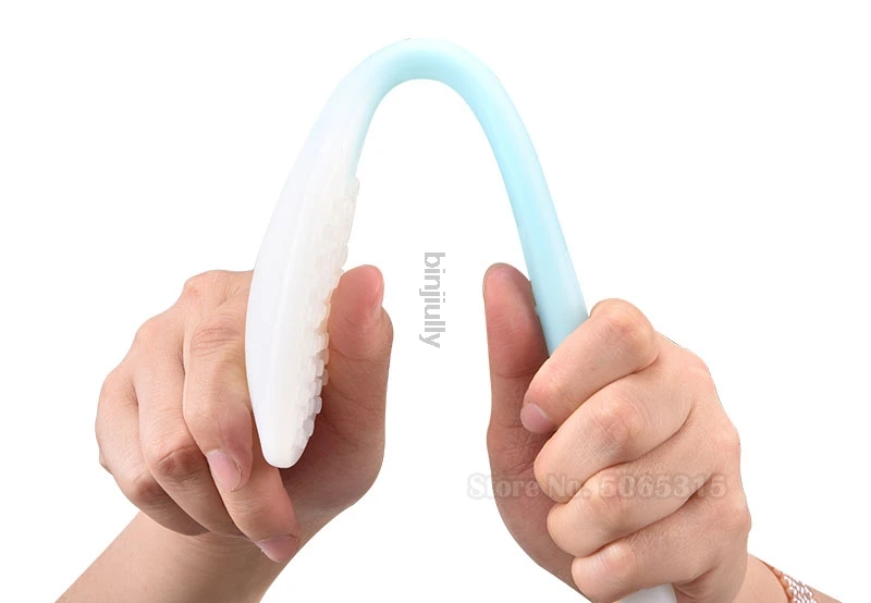 Хлопать меридианы хлопать ладонями коснитесь спины массажер силикагель молоток