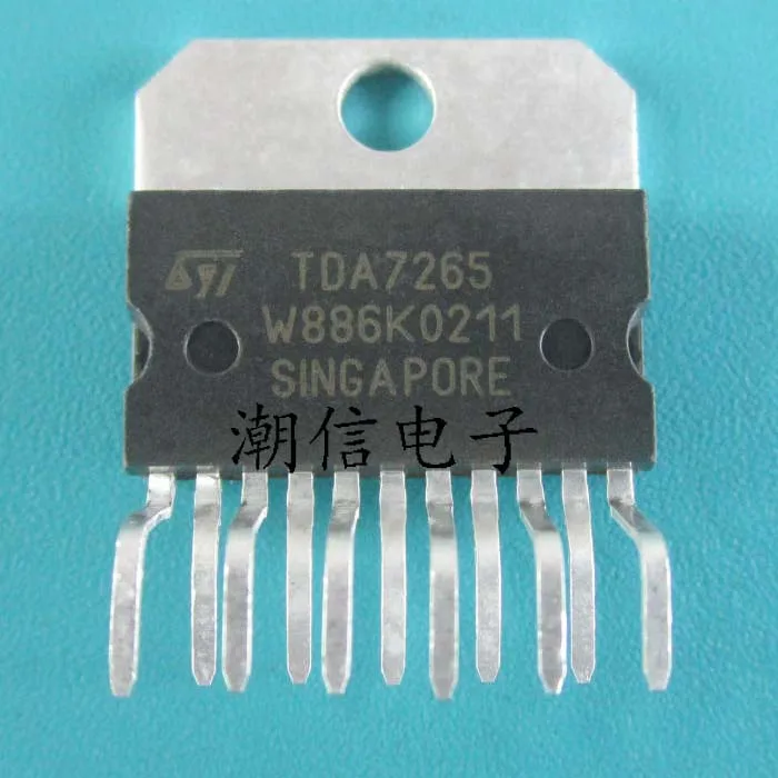 

Двухканальный усилитель мощности звука TDA7265