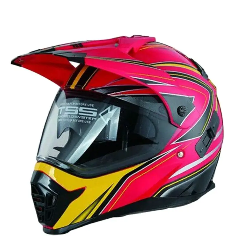 Double Lens Special Offer Full Face Helmet For Motorcycle Racing Helmet Motocross Helmet Dot Casco De Moto Full Kask Capacetes