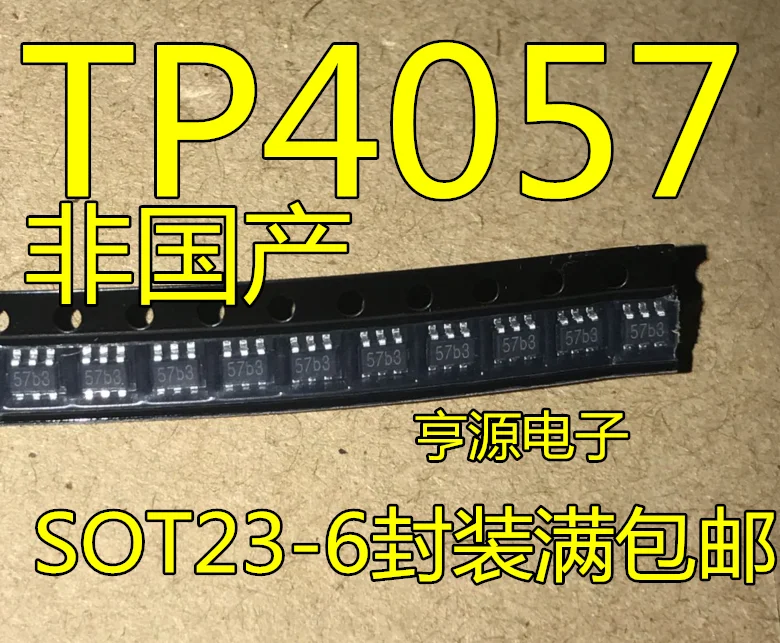 

10 шт. TP4057 500mA 1% SOT-23-6