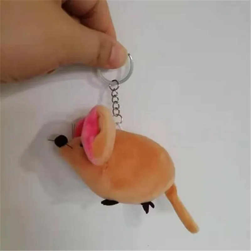 1PCS Cute Plush Big Ear Mouse Toy Small Pendant Mini Doll Mice Toy Kids Playmate Valentine Gifts Unisex Wholesale 10C