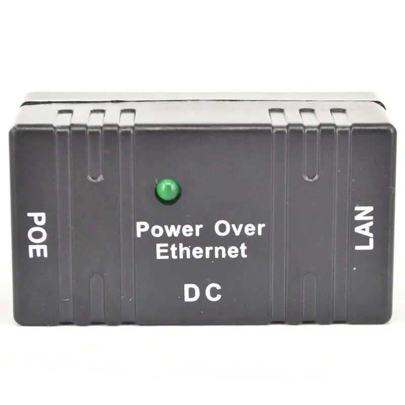 Poe сплиттер инжектор пассивный Dc мощность по Ethernet Rj45 10/100Mbp настенный адаптер для