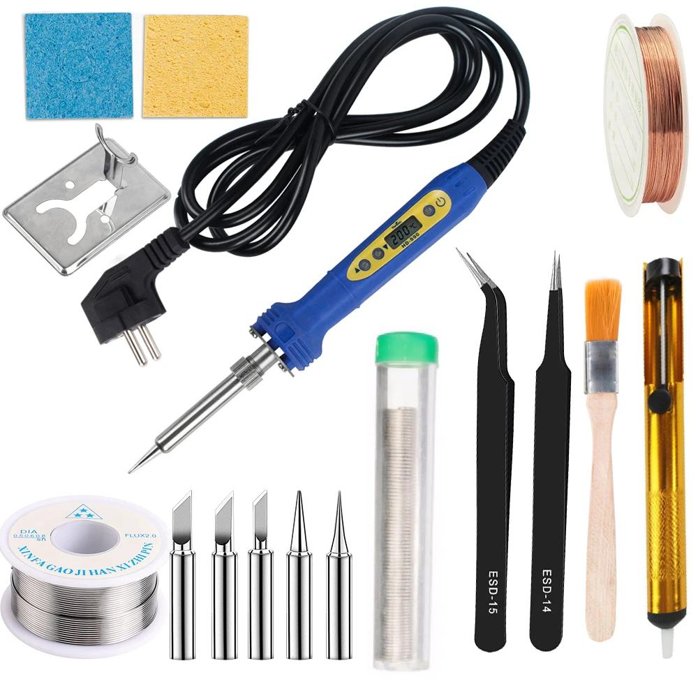 

Мини-паяльник Электрический с регулируемой температурой, 90 Вт