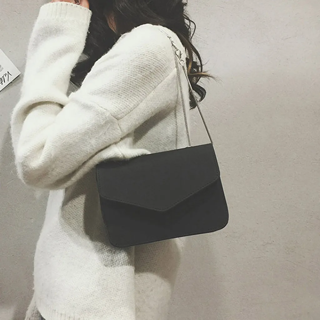 Модная женская вечерняя сумка на плечо клатч цепочке бархатная шелковая Сумочка