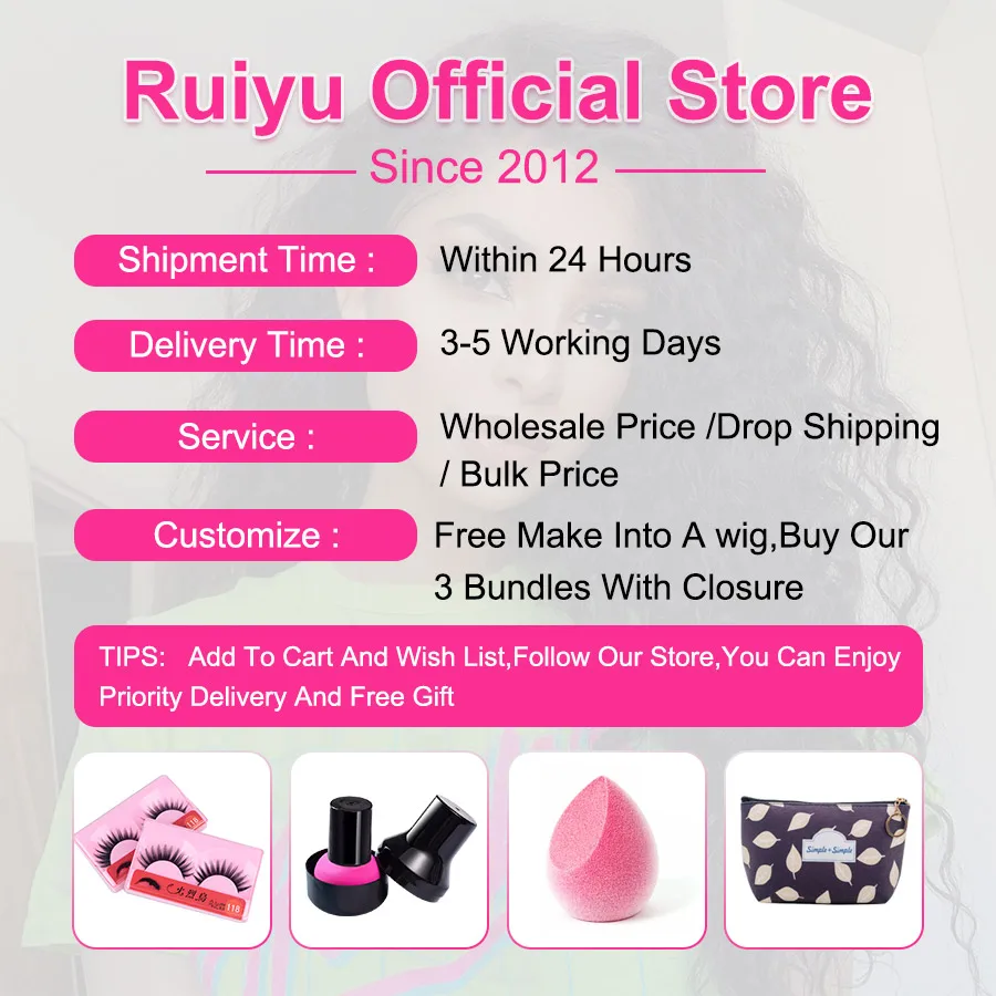 

Peruvian Human Hair Bundles Body Wave bundles 8-28 Inch 1/3/4 Bundles Natural Color Remy Hair Extensions RUIYU Hair