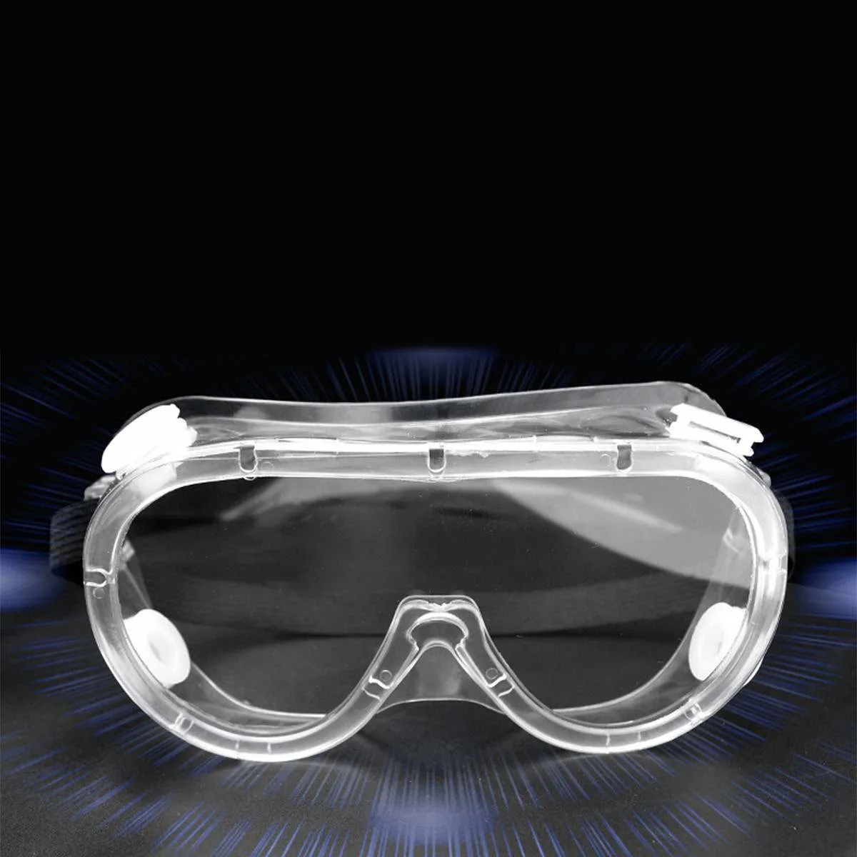

Safety Protective Goggles Transparent Lens Goggles Eye Mask Onion Goggles Anti-Fog UV Light Splash Goggles Tear Free
