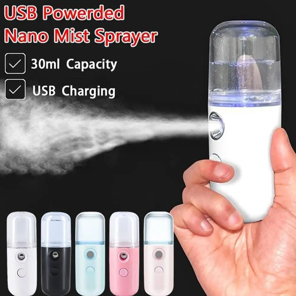 

Portable Hydrating Sprayer Beauty Spray Apparatus Humidifier Rechargeable Nano Spray Hydrating Apparatus Cold Spray Apparatus