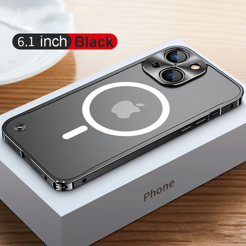 Чехол для Iphone 12 13 Pro Max Mini с металлической рамкой | Мобильные телефоны и аксессуары