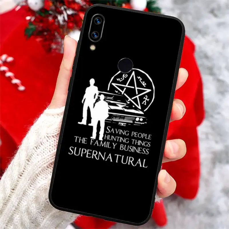 

Supernatural tv show Customer Phone Case For Xiaomi Redmi note 7 8 9 t k30 max3 9 s 10 pro lite