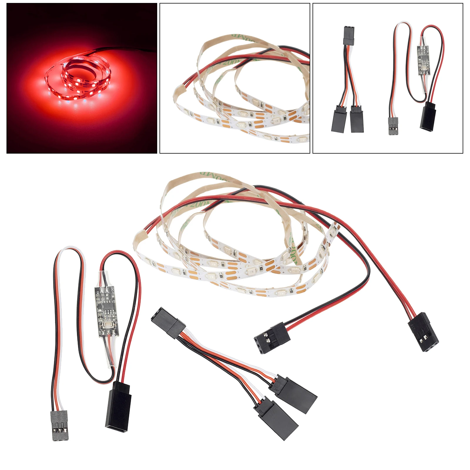 Пульт дистанционного управления Светодиодный светильник полосы для RC Самолет с