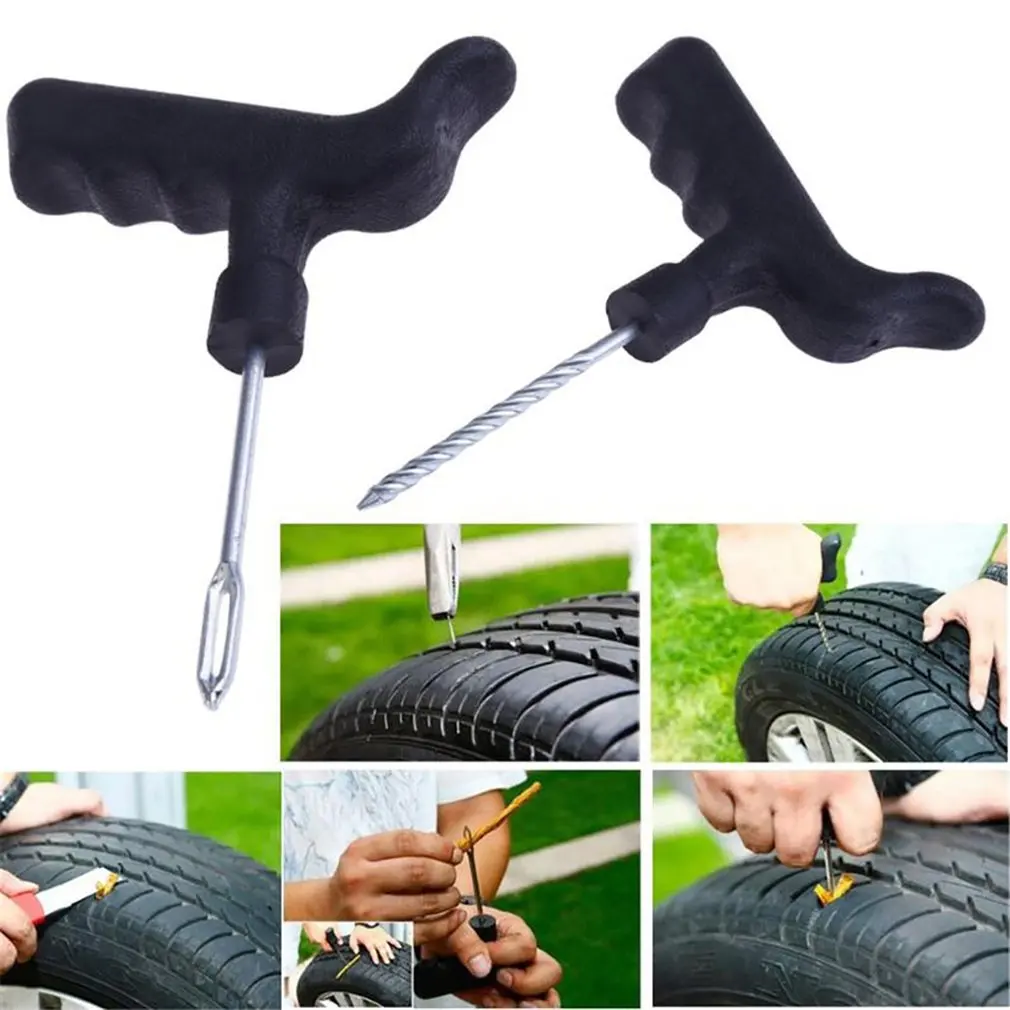 

Auto tire require quickly Vacuum tire repair tool auto motorcycle tire repair eight-pieces kit