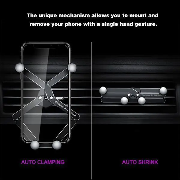 Автомобильный держатель для телефона с автоматическим зажимом автомобильное