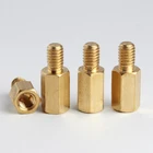 M5XL + 7 мм шестигранный мужского и женского пола и спейсеры m5 длинная шестиугольная латунные стойки для печатной платы прокладки шестиугольный шип полости прокладки Столбы