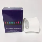 Светильник Toliet, водонепроницаемый, пластиковый, портативный, для унитаза, с датчиком движения