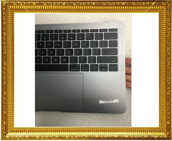 Космический серый цвет A1708 Topcase с американской клавиатурой для Macbook Pro 13," A1708 США Topcase в сборе Late Mid