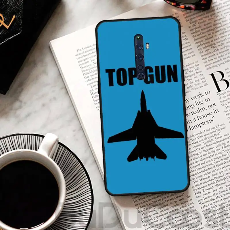 

TOP GUN American Movie Phone Case For Oppo A5 A9 2020 Reno2 z Renoace 3pro Realme5Pro