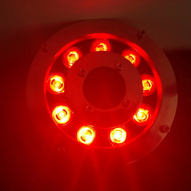 Водонепроницаемый подводный светильник для бассейна 24 вт светодиодный Ip68 18