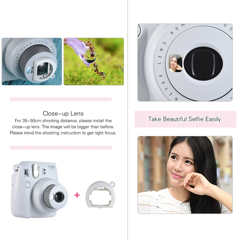 5 цветов Fujifilm Instax polaroi Mini 9 мгновенная камера Mini7c instantanea фото камера Мальчик девушка романтический подарок