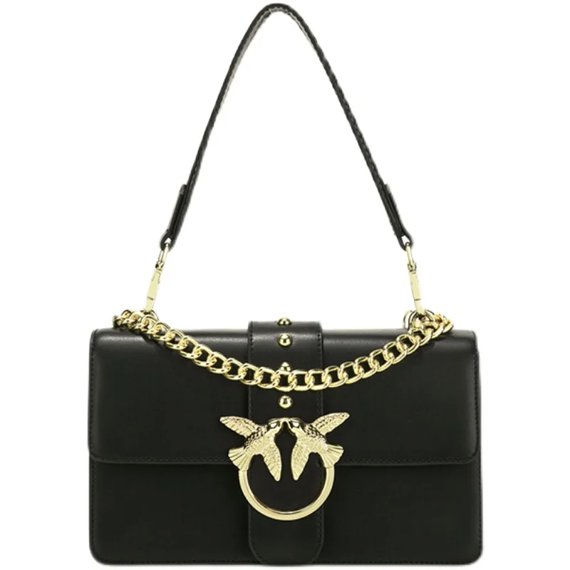 

High sense bag 2021 new trendy fashion big brand foreign style swallow bag chain shoulder handbag female messenger bag
