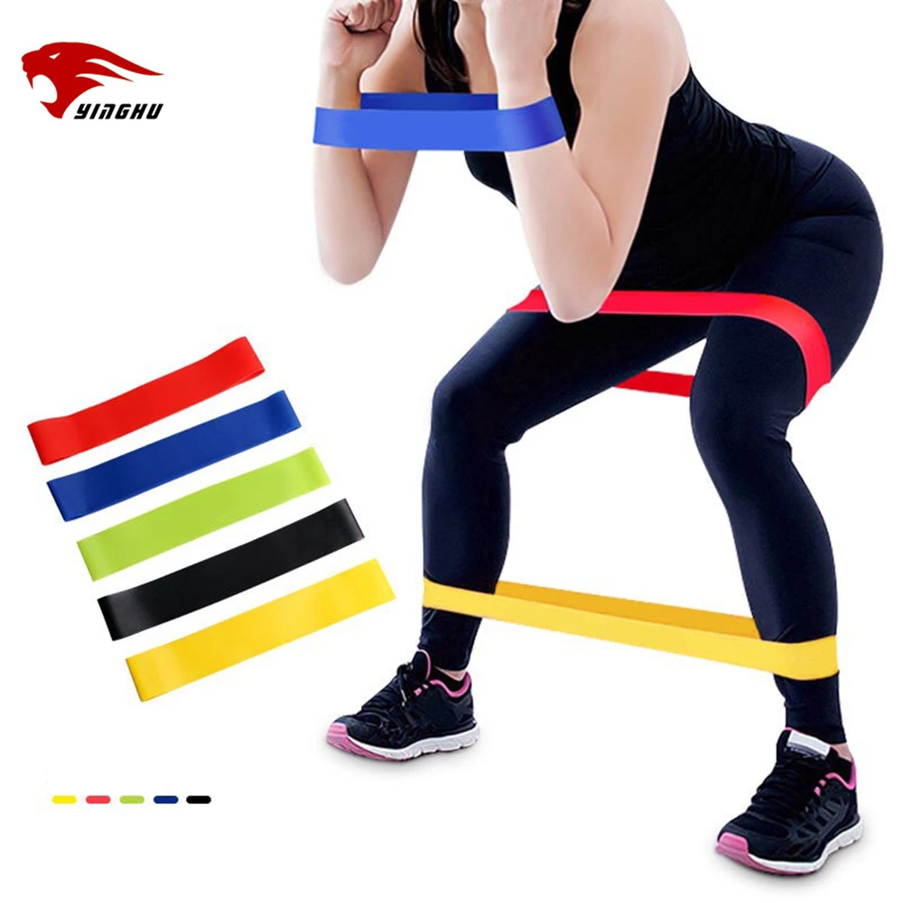 Спортивные Эспандеры YINGHU эластичные резиновые ленты для занятий йогой