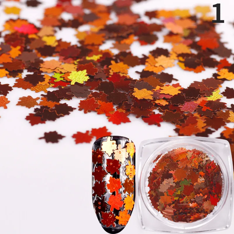 1g голографические пайетки для ногтей Блеск порошок лазерный узор в виде