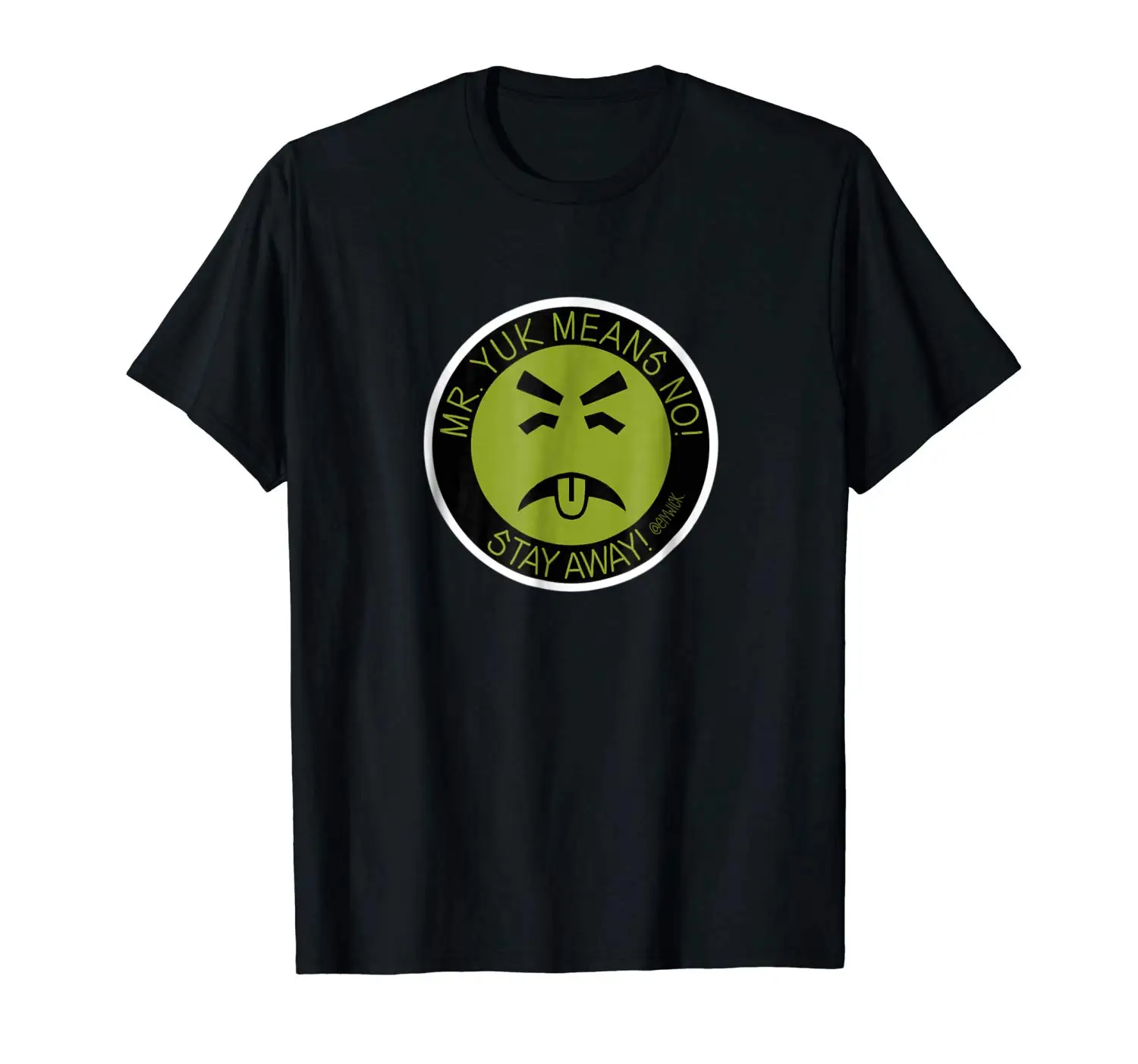 

2019 Fashion Men T shirt mr yuk 100% Cotton