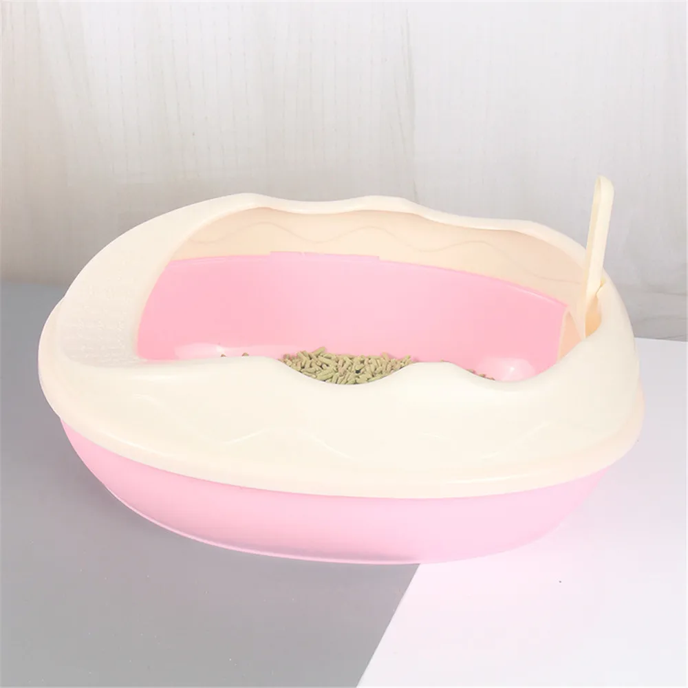 Фабрика прямой ящик для мусора полузакрытый кошачий Туалет большой кот горшок