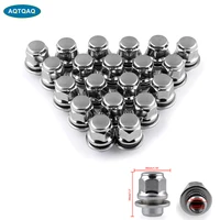 20pcsset auto wheel hub screw cap metal steel fastener clips car nuts car wheel nut hub car styling caps for toyota for camry