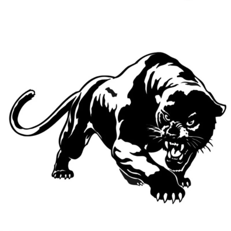 Тигра автомобиля Стикеры s 3D огненно дикий пантера Охота Смешные на автомобиле и