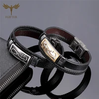fashion jewelry fovever infinity bracelet for bestfriend lovers multi layer leather steel bracelets mens women accessories