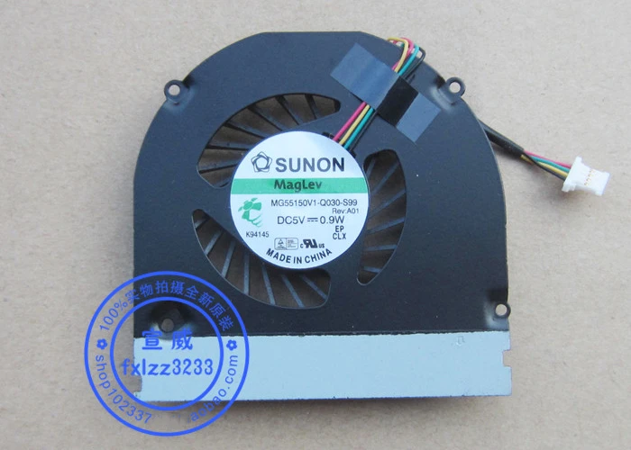 Новый Процессор кулер вентилятор для ноутбука Acer Aspire 3935 MG55150V1 Q030 S99 DC 5V 0 9 W 4