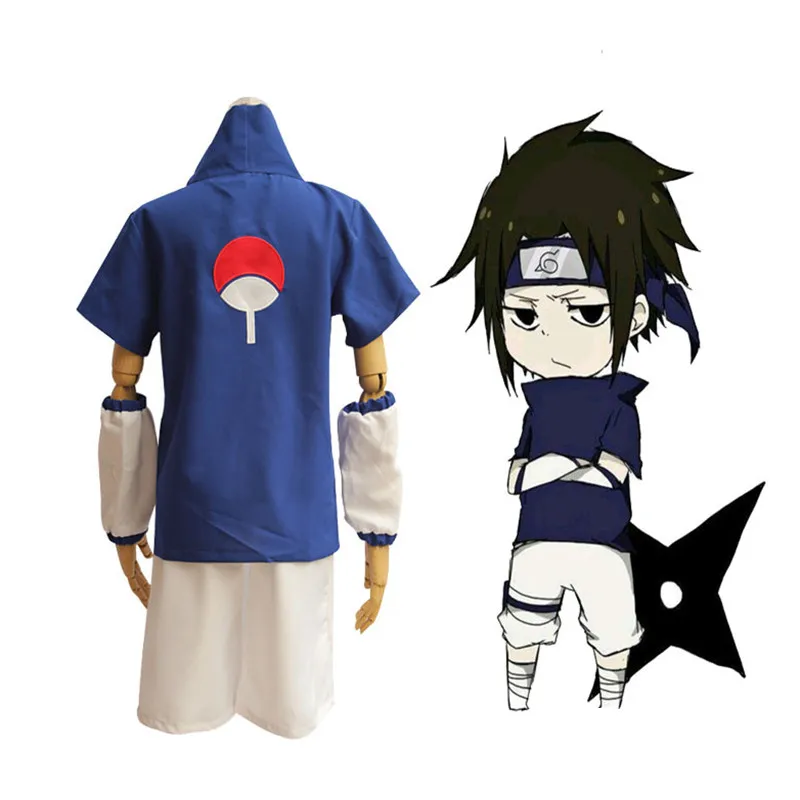 HISTOYE костюм для косплея комикс мультфильм Наруто Костюм Uchiha Sasuke косплей одежда