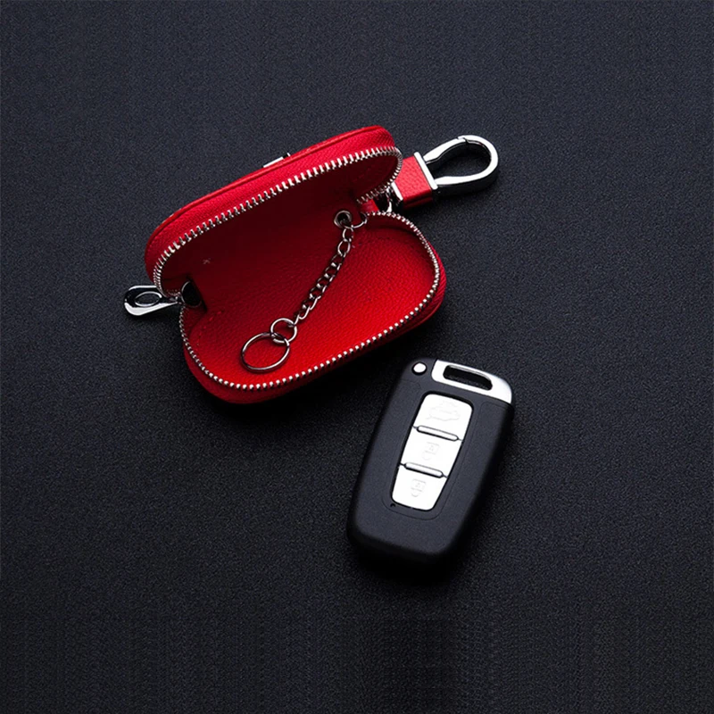 Кожаный чехол для автомобильного ключа Opel Volkswagen Chevrolet Kia Honda BMW Audi Mercedes Nissan Hyundai Ford
