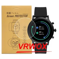 3 pcs screen protector for fossil gen 5 fossil gen 4 smartwatch tpu nano hard plastic protector explosion proof film