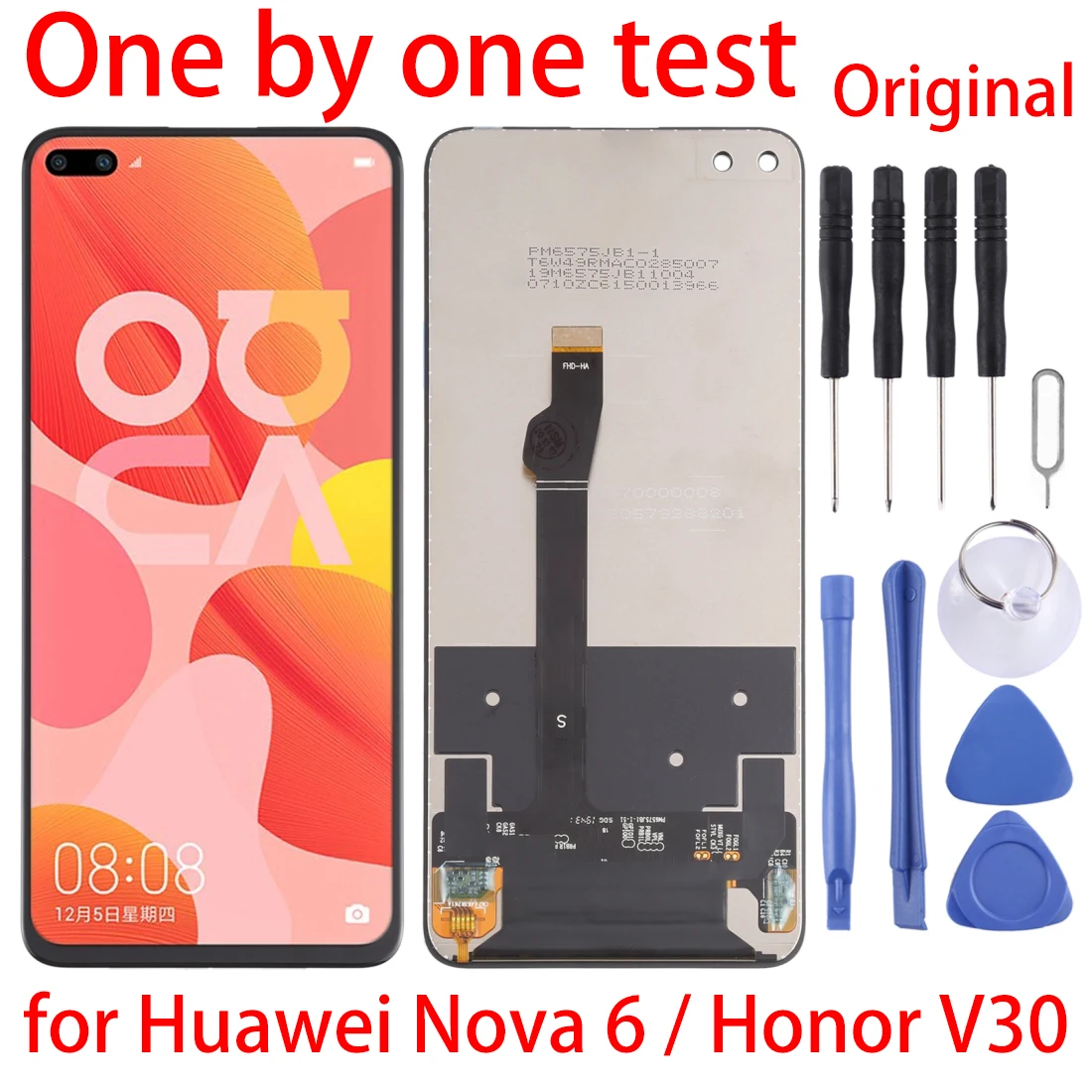 

ЖК-экран и дигитайзер в сборе для Huawei Nova 6 / Honor V30, оригинал