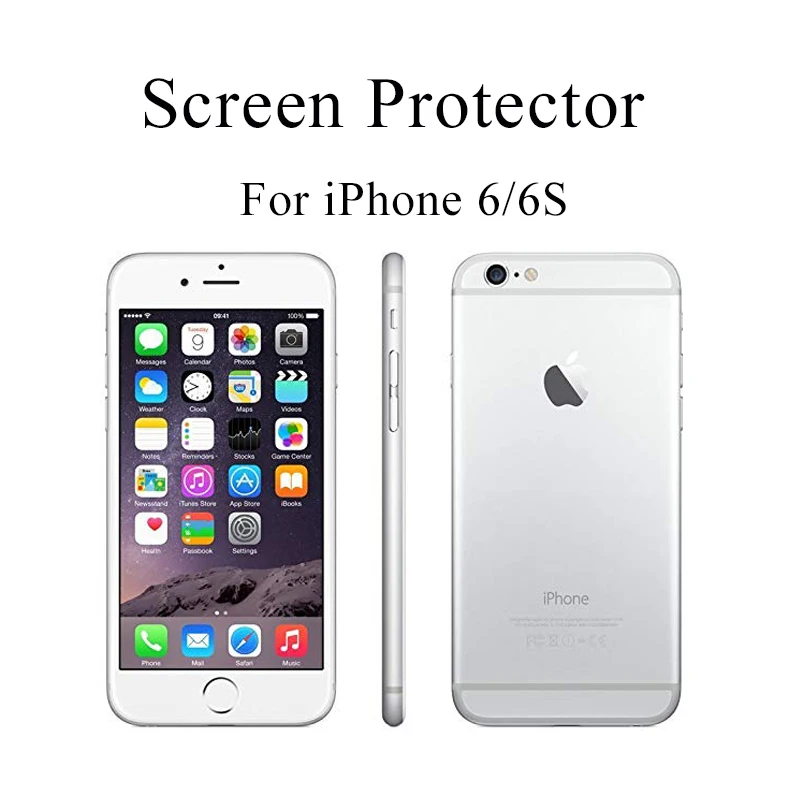 Армированное стекло для iphone 8, 7, 6 plus, 6s, Защитное стекло для экрана, 8 plus, 7 plus, S6 a, iphone Tremp, ipone, защитная пленка из закаленного листа - Цвет: For iPhone 6 6s