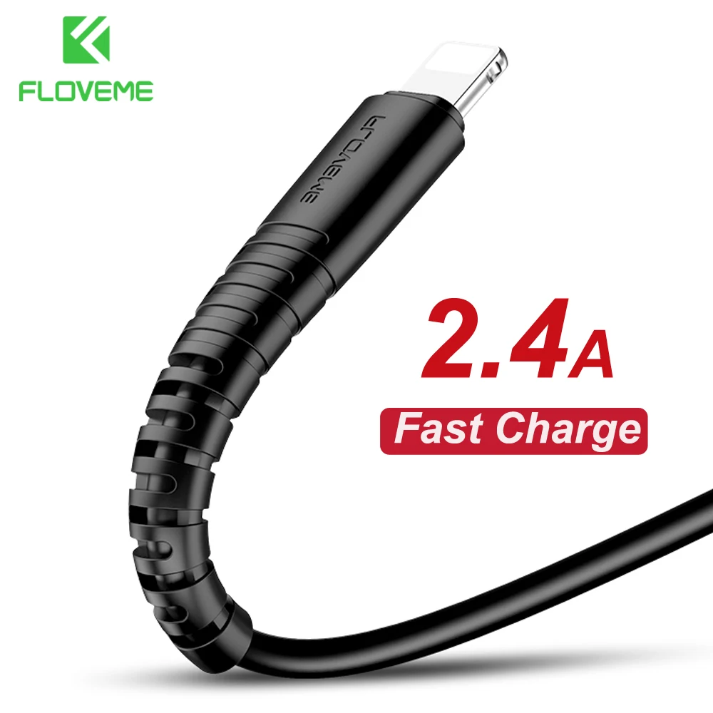 FLOVEME USB кабель Здравствуйте предел 0 3 м/1 м для iPhone Micro Тип usb C синхронизации данных